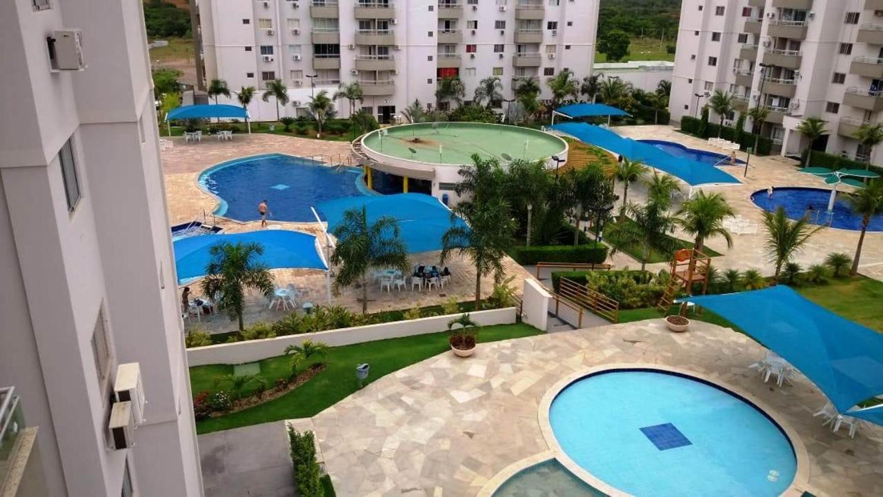 Apartamento No Lagoa Quente Flat Service Caldas Novas Buitenkant foto