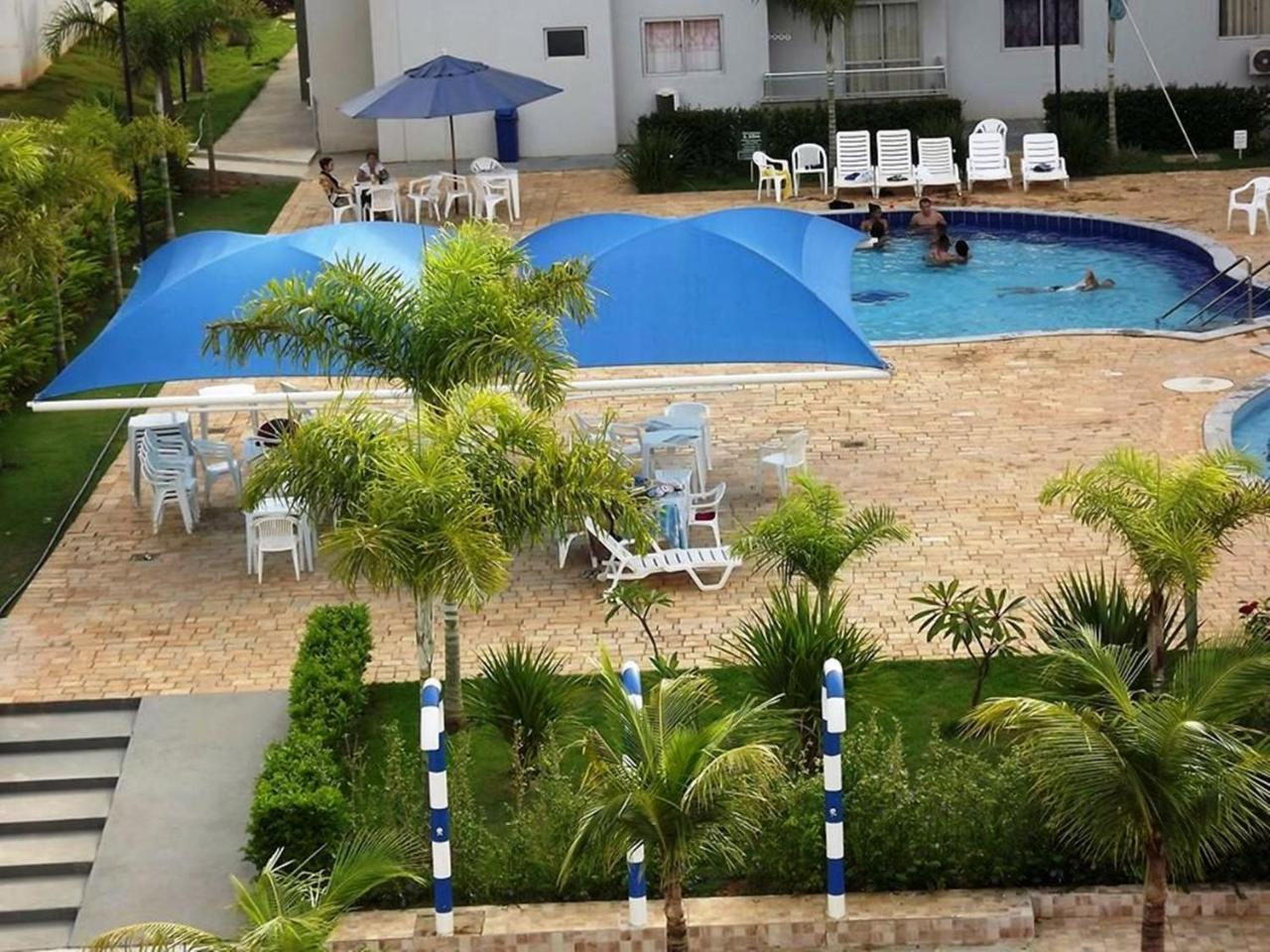 Apartamento No Lagoa Quente Flat Service Caldas Novas Buitenkant foto